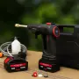 Акумулаторна водоструйка 24V – Пистолет за миене с LCD дисплей и 4 режима, снимка 3
