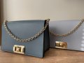 FURLA MIMI Crossbody PERVINCA Естествена кожа нова 24см., снимка 2