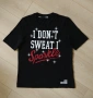 Love Moschino I DON'T SWEAT I Sparkle 38 (S/M) size Дамска тениска, снимка 1