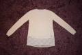 GUESS Women's blouse with lace Sz XS