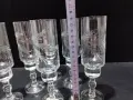 ретро стъклени чаши , снимка 5