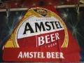 Амстел бира флаг знаме 127х125х62см, снимка 4