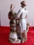 Голяма Стара РУСКА Порцеланова Статуетка,Маркирана, снимка 2
