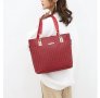 Червена дамска чанта от Еко кожа - Елегантен Комплект от 6 части, снимка 4