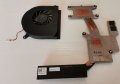 Dell Inspiron N7010 - Меден охладител (HeatSink)  и вентилатор, снимка 1