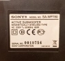 Активен Subwoofer SONY SA-WP780, снимка 3