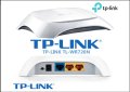 Безжичен рутер TP-Link TL-WR720N 150 Mbit/s, снимка 1 - Рутери - 41955593