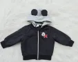 Детско яке Мики Маус H&M пролет/есен размер 6-9 месеца / 74см, снимка 9