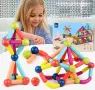 Магнитен конструктор Magnetic Sticks – 64 части, снимка 1