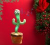 Танцуващ и пеещ кактус Cactus, говореща интерактивна играчка

, снимка 10