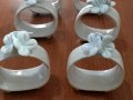 Порцеланови пръстени халки ринг за салфетки , снимка 8
