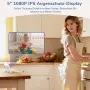 Чисто Нов Бебефон с Камера и Голям 5-Инчов Екран JeeBer VB619 (1080P, Без WiFi)  , снимка 4