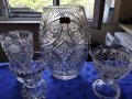 Уникален комплект полски кристал, снимка 1 - Декорация за дома - 41863972