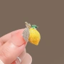 Брошка лимон, снимка 1