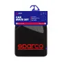 Универсални мокетни стелки Sparco 4 части черни с червено лого, снимка 2