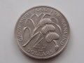 редки монети Барбадос, Гренада, Доминика, Монсерат, Света Лучия 4 долара 1970 - ФАО, снимка 16