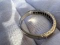 Златен пръстен 18к с диаманти №7640 , снимка 7