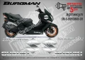 Suzuki Burgman стикери надписи SM-S-BURGMAN-GR, снимка 1