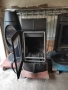 Френска чугунена печка / камина на дърва Invicta 14kW, снимка 12
