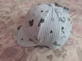 Нова бебешка лятна шапка с козирка, снимка 1