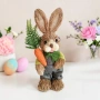 6488 Декоративен великденски заек фигура за украса, 27 см, снимка 1