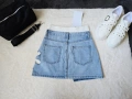 Дамска къса дънкова пола атрактивен модел , снимка 6