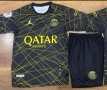 Екип Neymar 10 PSG Black and GOLD Черен Комплект Неймар ПСЖ 5 до 15г New Детски футболен екип, снимка 7