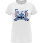 Нова сладка дамска тениска с героя Стич (STITCH), в два цвята, снимка 3