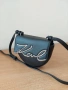 Черна луксозна чанта Karl Lagerfeld/SG354, снимка 4