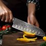Нов 7-инчов кухненски нож от немска стомана ергономична дръжка Домакинство, снимка 6