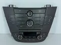 Радио Климатроник Панел Opel Insignia A (2008 - 2017) 13277870 13277913, снимка 1