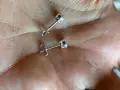 Мини обеци сребро проба 925 цена 10€ , снимка 6