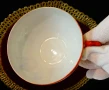 Чаша японски костен порцелан 38 гр. , снимка 3