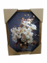 Вълнуваща картина с нежна ваза и разцъфнали цветя, снимка 1 - Картини - 44935811