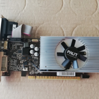 Видео карта NVidia GeForce Palit GT730 HDMI 4096MB GDDR3 128bit PCI-E, снимка 1 - Видеокарти - 44683104