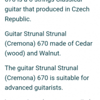 Cremona mod. 670 класическа китара нова. , снимка 6 - Китари - 36158084