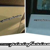 Нови алуминиеви емблеми ”Pininfarina” - 140 мм. / 15 мм., снимка 4 - Аксесоари и консумативи - 40004773