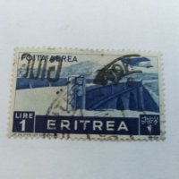 Пощенска марка - Италия 1936-posta aerea, eritrea, снимка 1 - Филателия - 40021947