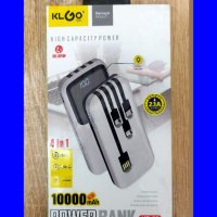 ПРЕНОСИМА БАТЕРИЯ KLGO KP-83, Power Bank - 10 000mAh , снимка 1 - Външни батерии - 40619490