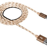 CANYON - Apple iPhone USB оплетен кабел 1m – различни цветове, снимка 7 - USB кабели - 35803788