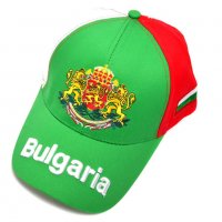 Шапка с козирка, с цветовете на българския трикольор и ГЕРБ на Република България и надпис BULGARIA, снимка 2 - Екипировка - 36013363