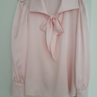 дамска блуза от копринен сатен, снимка 1 - Ризи - 41284418