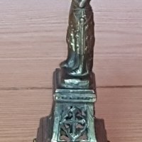 Старинна метална статуетка Жана д'Арк , снимка 3 - Антикварни и старинни предмети - 41760908