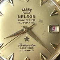 Уникален швейцарски часовник Nelson Royal, снимка 3 - Мъжки - 39903106