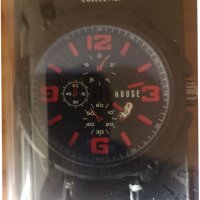 НОВ ОГРОМЕН Ръчен часовник HOUSE Brand с кожена каишка, снимка 8 - Друга електроника - 40141856