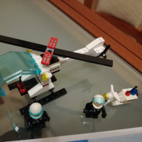 Стар конструктор Лего Police - Lego 6664 - Chopper Cops, снимка 4 - Колекции - 36333343