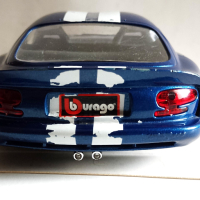 Dodge Viper GTS Coupe BBURAGO MADE IN ITALY 1:24, снимка 4 - Колекции - 44834721
