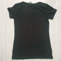 Памучна дамска тениска Love Moschino размер S, снимка 4 - Тениски - 41832617