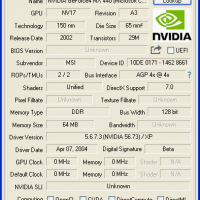 Видео карта NVidia GeForce 4 MSI G4MX440 ( MS-8866 Ver:100) 64MB DDR 128bit AGP, снимка 10 - Видеокарти - 34169165
