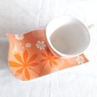 Модерна порцеланова чашка за кафе, снимка 2 - Чаши - 36080519